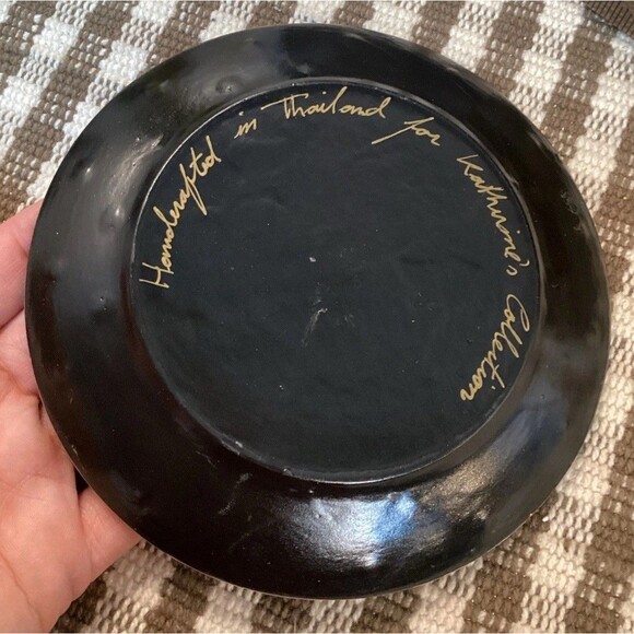 Katherine's Collection Hand Painted Duckling Plates Colorful & Fun Set Of 3 - Picture 9 of 14